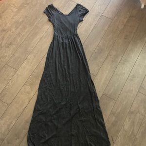 Grey maxi dress